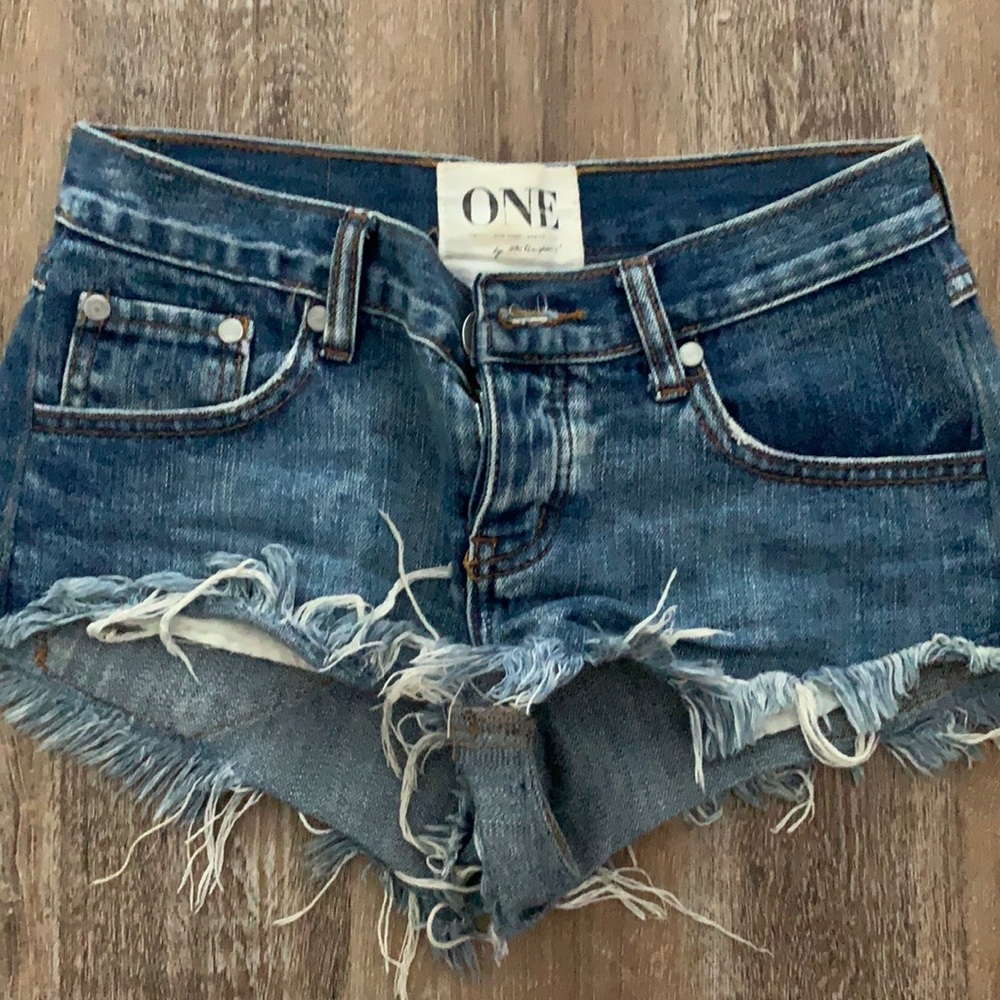 One Teaspoon Denim Shorts